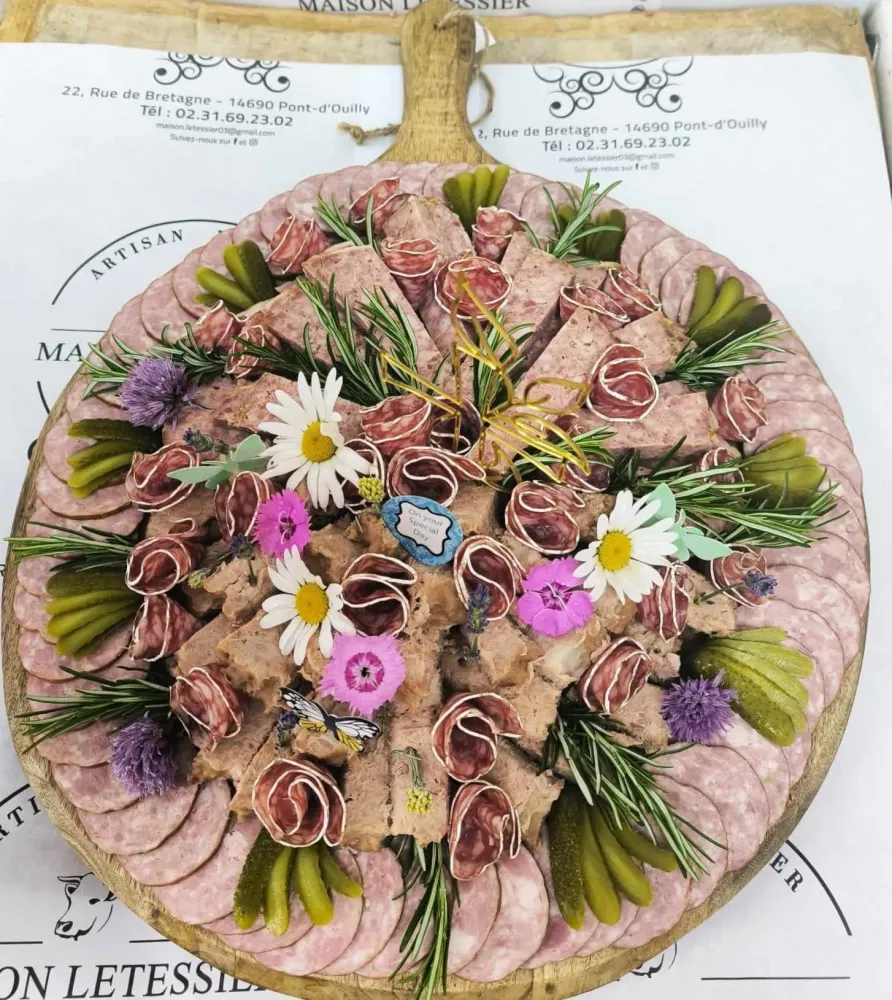 planche de charcuterie
