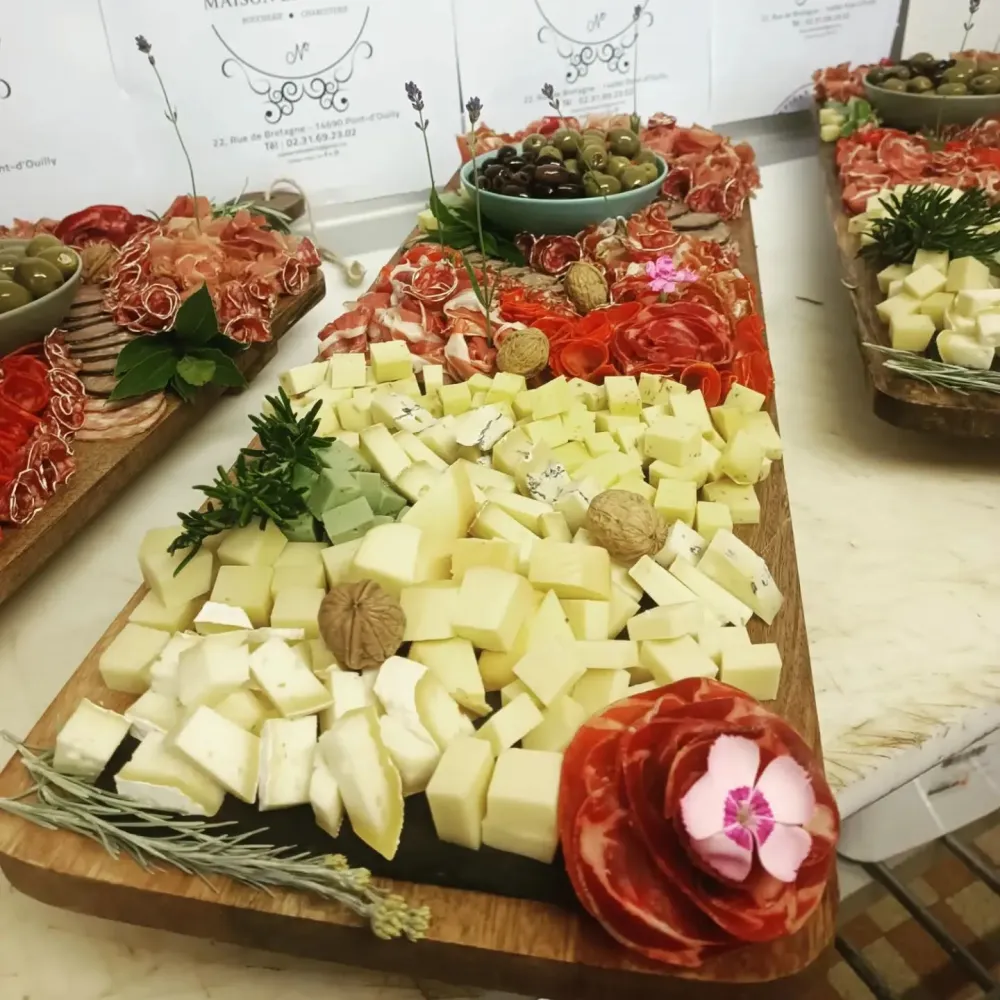 planche de charcuterie